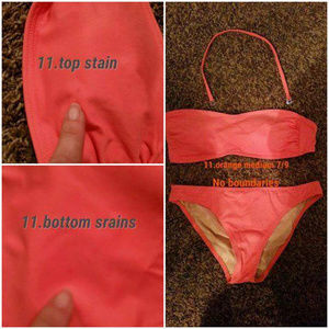 medium 7/9 no boundaries Orange swimsuit